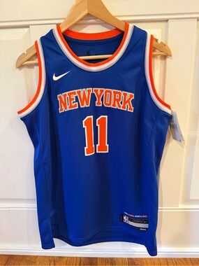 NY Knicks Nike Jalen Brunson Basketball Jersey